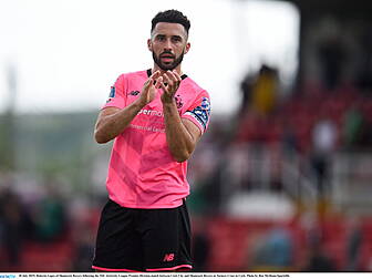Shamrock Rovers' Roberto Lopes...
